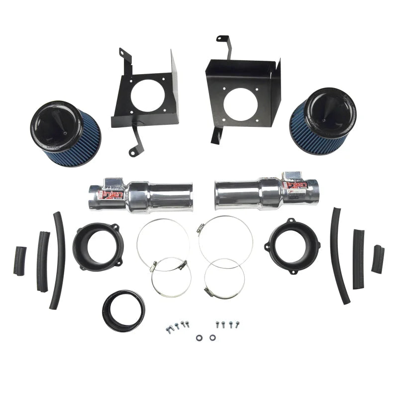 Injen 07-08 350Z 3.5L V6  Air Fusion and Air Horns Polished Short Ram Intake - Additional View 5