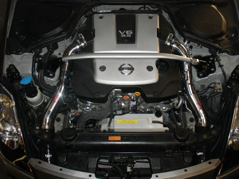 Injen 07-08 350Z 3.5L V6 Black Cold Air Intake - Side View