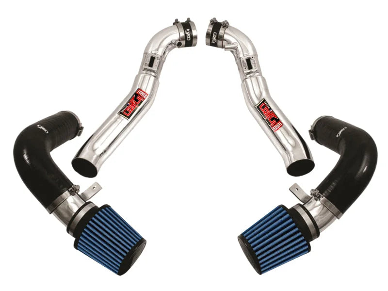 Injen 07-08 350Z 3.5L V6 Polished Cold Air Intake - Side View