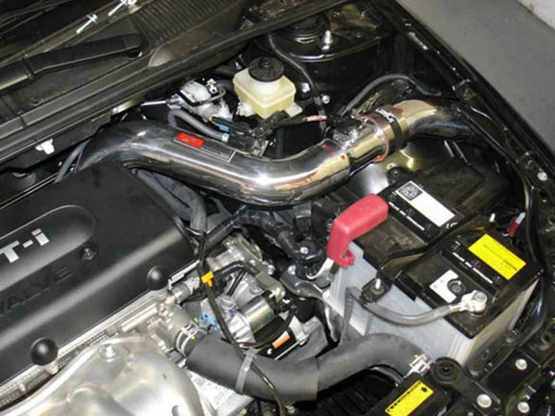 Injen 07-08 Scion Tc Black Cold Air Intake - Side View