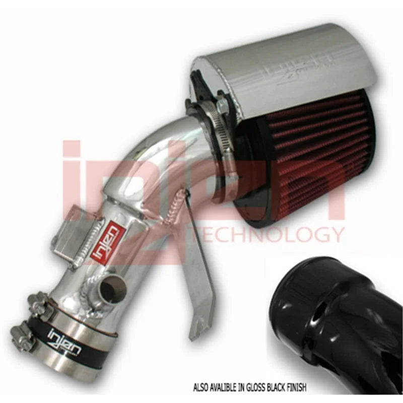 Injen 07-09 Altima 3.5L V6 Coupe & Sedan w/ Heat Shield Black Short Ram Intake - Side View