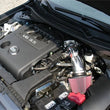 Load image into Gallery viewer, Injen 07-09 Altima 3.5L V6 Coupe &amp; Sedan w/ Heat Shield Polished Short Ram Intake - Installation View