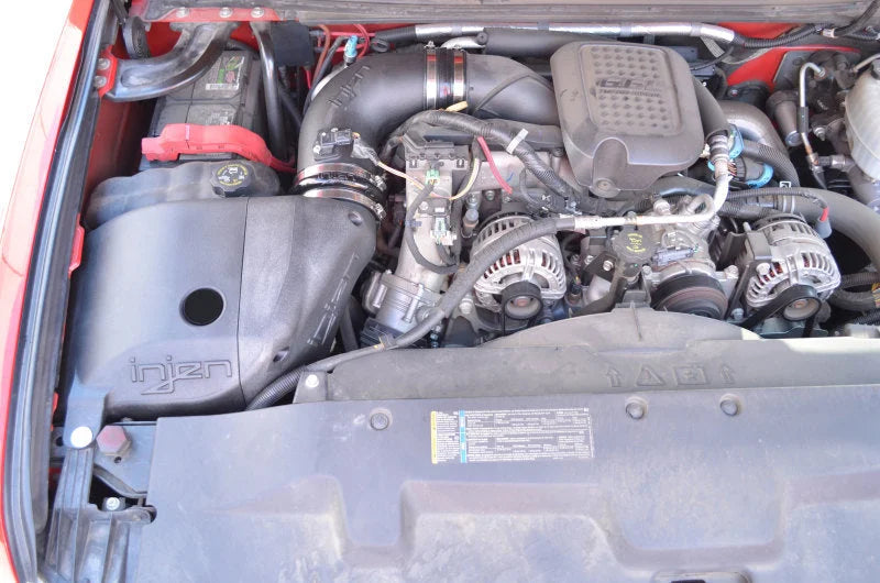 Injen 07-10 GMC Duramax LMM 6.6L Evolution Intake - Side View
