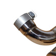 Load image into Gallery viewer, Injen 07-17 Jeep Wrangler JK 3.6L/3.8L 63mm Polished Axle-back Exhaust - Back View