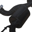 Load image into Gallery viewer, Injen 07-17 Jeep Wrangler JK 3.6L/3.8L 63mm Stealth Black Axle-back Exhaust w/ 4in Black Tips - Installation View