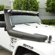 Load image into Gallery viewer, Injen 07-18 Jeep Wrangler (JK) 3.6L V6 Deep Water Crossing Snorkel for Evolution Intake - Back View