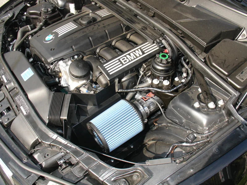 Injen 08-09 128i E82 / 07-09 328i E92 / 2006 330i E92 3.0L 6 Cyl. (Includes Heat Shield) Polished Sh - Detail View
