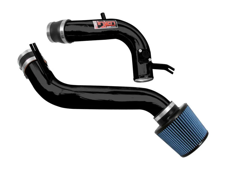 Injen 08-09 Accord Coupe 2.4L 190hp 4cyl. Black Cold Air Intake - Side View
