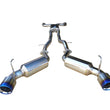 Load image into Gallery viewer, Injen 08-13 Infiniti G37/G37 IPL Coupe 3.7L 76mm Stainless Steel Exhaust w/ Titanium Tips - Main Product View