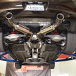 Load image into Gallery viewer, Injen 08-13 Infiniti G37/G37 IPL Coupe 3.7L 76mm Stainless Steel Exhaust w/ Titanium Tips - Side View