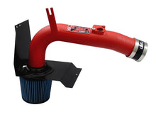 Load image into Gallery viewer, Injen 08-13 Subaru WRX/STi 2.5L (t) Wrinkle Red Cold Air Intake - Back View
