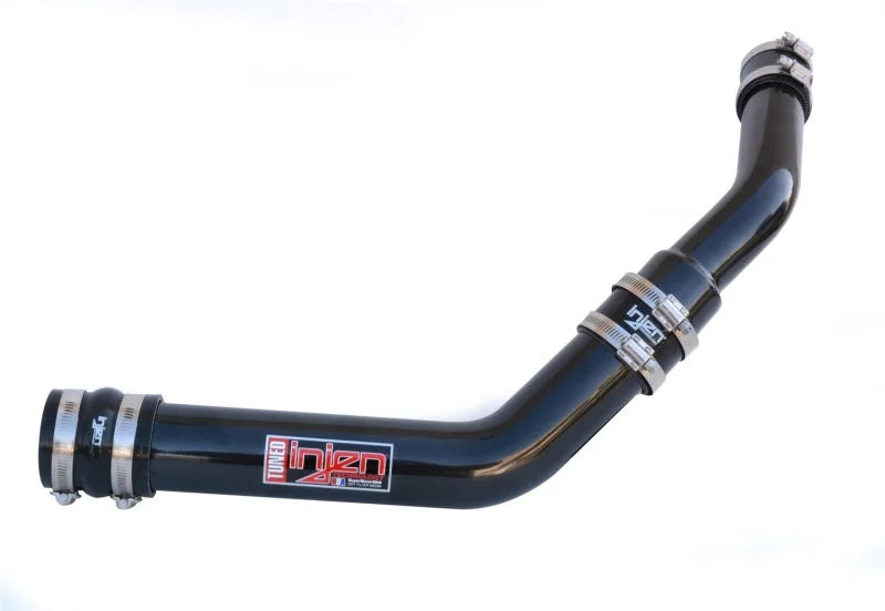 Injen 08-14 Mitsubishi Evo X 2.0L Turbo Black Intercooler Kit Two Piece Upper - Main Product View