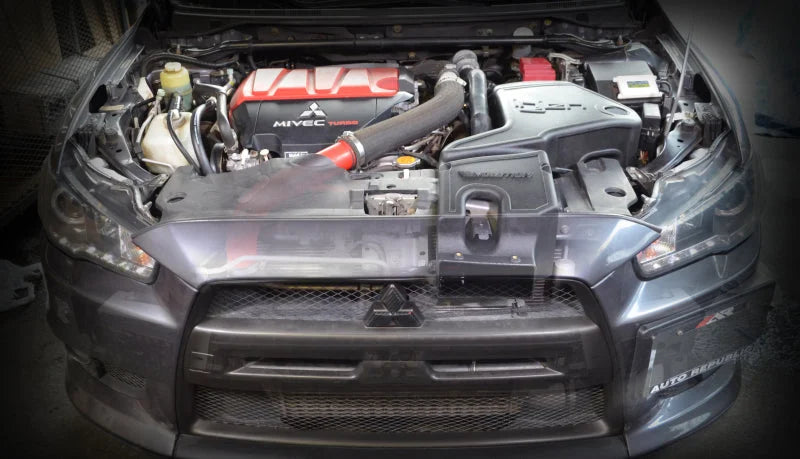 Injen 08-15 Mitsubishi Evo X 2.0L Evolution Intake - Side View