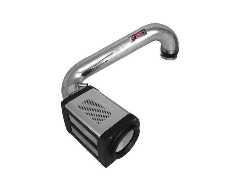 Injen 09-10 Dodge Ram Truck 5.7L-V8 HEMI Power Flow w/ Box Polished Power-Flow Air Intake System - Side View