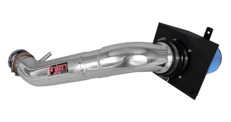 Injen 09-10 Ford F-150 2 valve V8 4.6L Polished Power-Flow Air Intake System - Side View