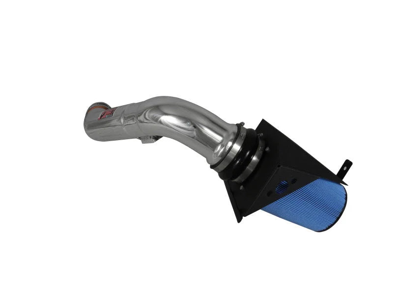 Injen 09-10 Ford F-150 2 valve V8 4.6L Polished Power-Flow Air Intake System - Installation View