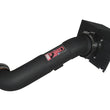 Load image into Gallery viewer, Injen 09-10 Ford F-150 3 valve V8 4.6L Wrinkle Black Power-Flow Air Intake System - Side View
