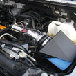 Load image into Gallery viewer, Injen 09-10 Ford F-150 3 valve V8 4.6L Wrinkle Black Power-Flow Air Intake System - Detail View