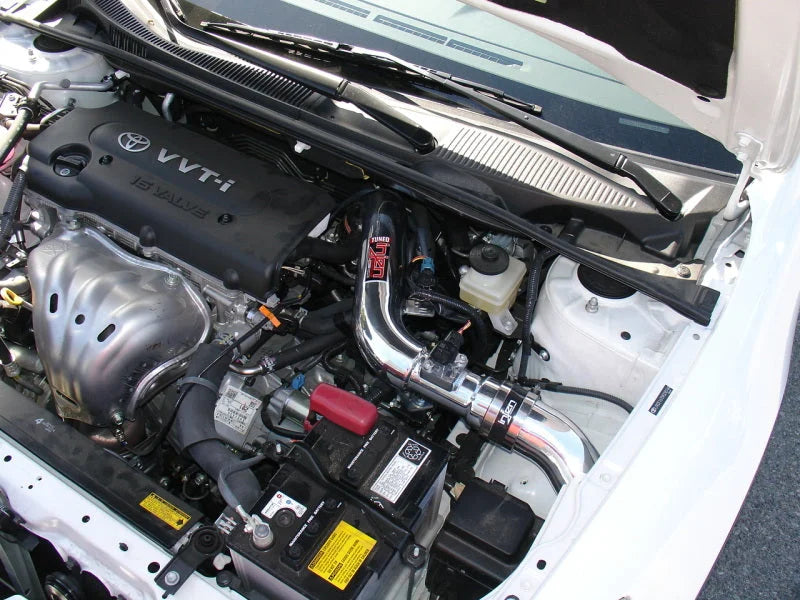 Injen 09-10 Scion Tc Polished Cold Air Intake - Installation View