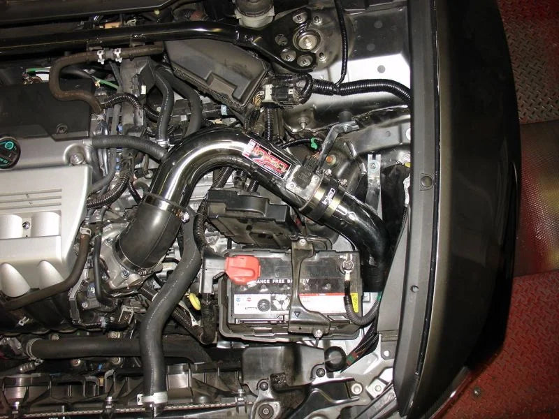 Injen 09-11 Acura TSX 2.4L 4cyl Black Cold Air Intake - Side View