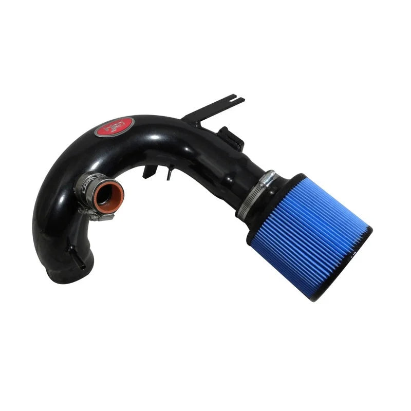 Injen 09-11 Mitsubishi Ralliart 2.0L 4cyl Turbo Black Tuned Short Ram Intake System w/ MR Tech - Side View