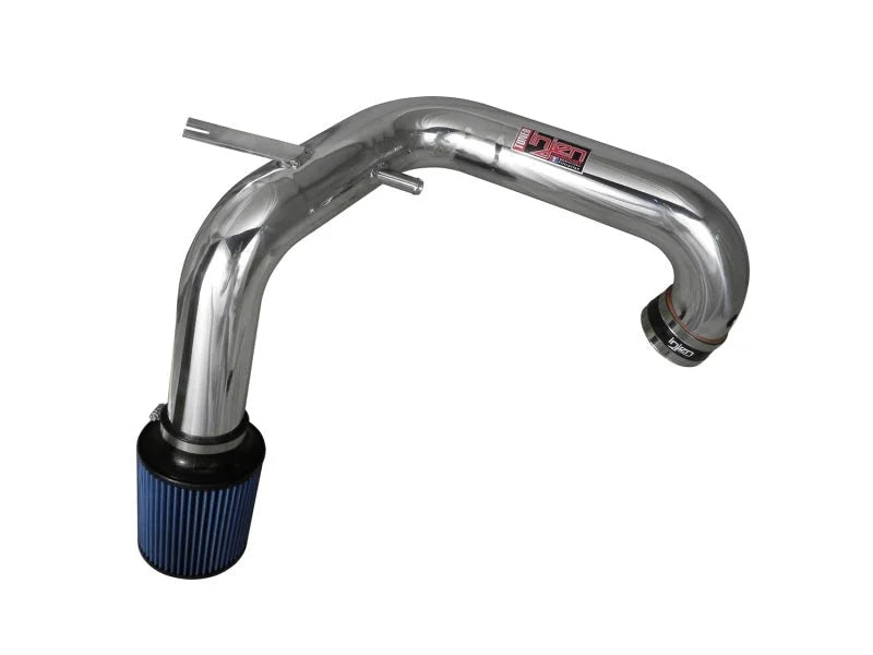 Injen 09-12 Dodge Ram 1500 5.7L V8 Hemi Wrinkle Black Power-Flow Air Intake System w/ MR Tech - Side View