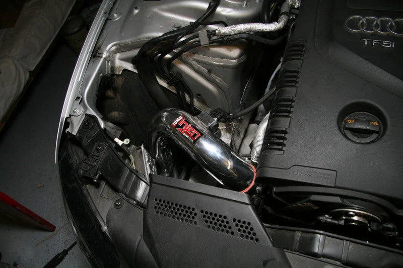 Injen 09-16 Audi A4 2.0L (t) Polished Cold Air Intake - Back View