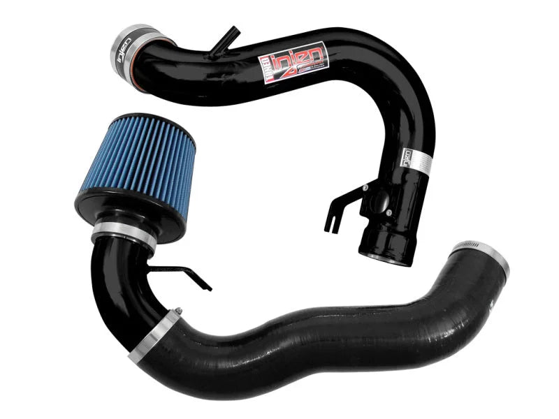 Injen 09-17 Mitsubishi Lancer GTS 2.4L 4 Cyl. Black Cold Air Intake - Side View