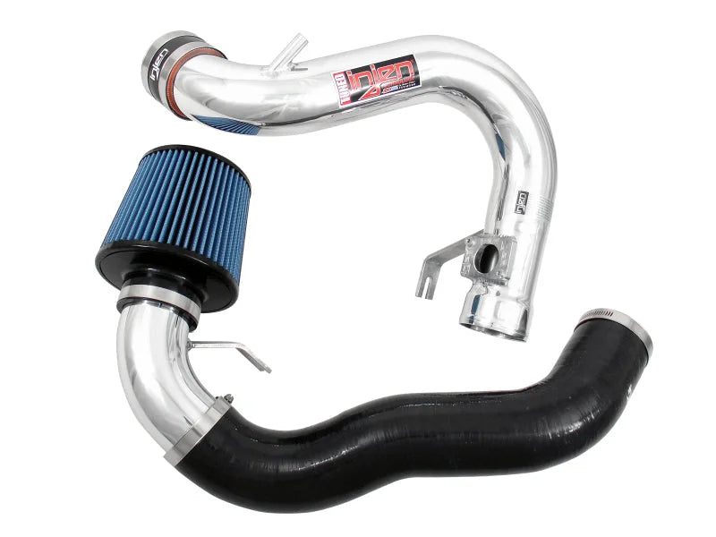 Injen 09-17 Mitsubishi Lancer GTS 2.4L 4 Cyl. Polished Cold Air Intake (Automatic) - Side View