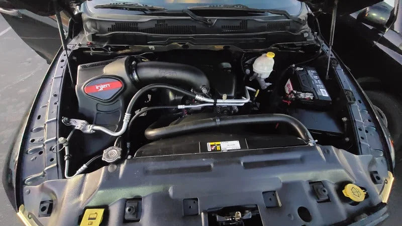 Injen 09-18 Dodge Ram 1500 V8-5.7L Evolution Intake (Oiled) - Side View
