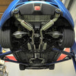 Load image into Gallery viewer, Injen 09-20 Nissan 370Z Dual 60mm SS Cat-Back Exhaust w/ Built In Resonated X-Pipe - Detail View
