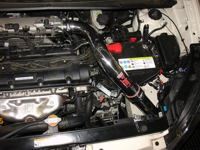 Injen 10-11 Kia Soul 2.0L 4cyl Black Cold Air Intake w/ MR Technology - Detail View