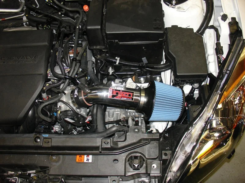 Injen 10-12 Mazda 3 2.5L-4cyl Black Cold Air Intake w/ Silicone Intake Hose - Detail View