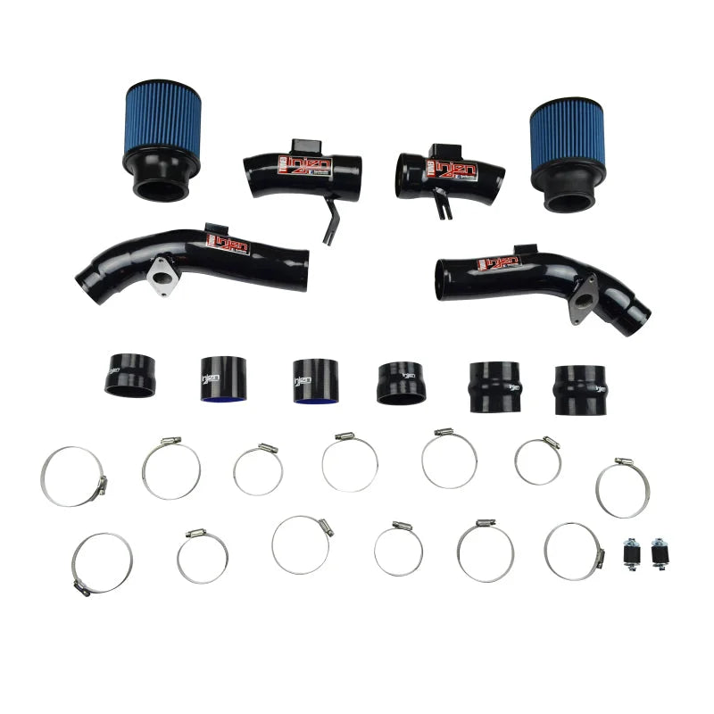 Injen 10-12 Nissan R35 GTR V6 3.8L Twin Turbo Black Short Ram Intake - Additional View 8