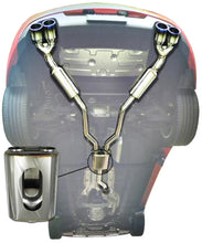Load image into Gallery viewer, Injen 10-13 Hyundai Genesis Coupe 2.0L(t) 4cyl SS Exhaust w/ 76mm Y-Pipe Resonator/Molded SS Flanges - Main Product View