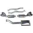 Load image into Gallery viewer, Injen 10-13 Hyundai Genesis Coupe 2.0L(t) 4cyl SS Exhaust w/ 76mm Y-Pipe Resonator/Molded SS Flanges - Side View
