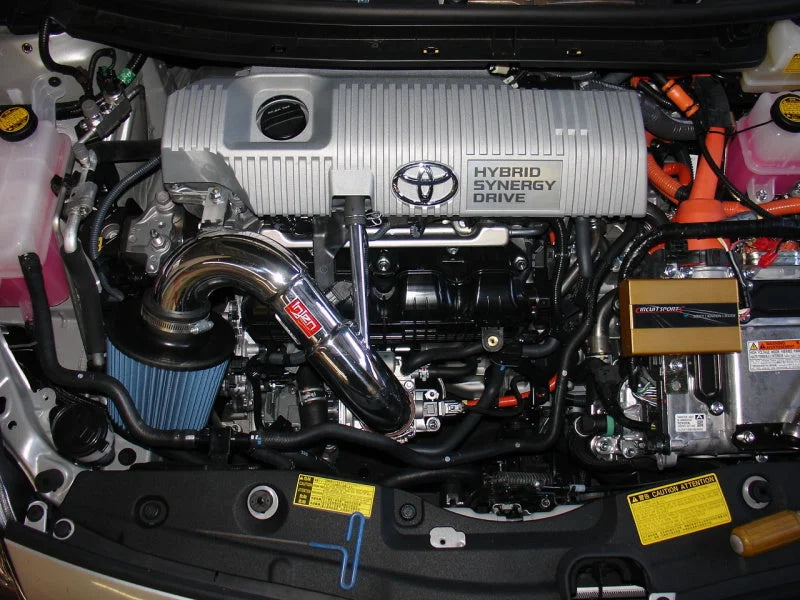 Injen 10-13 Toyota Prius 1.8L 4cyl / 11-13 Lexus CT 200H Hybrid Blk C/A Intake w/ MR Tech/Air Fusion - Side View