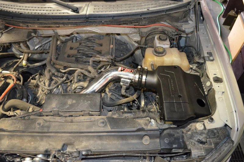 Injen 10-14 Ford F-150 5.0L V8 Evolution Intake - Side View