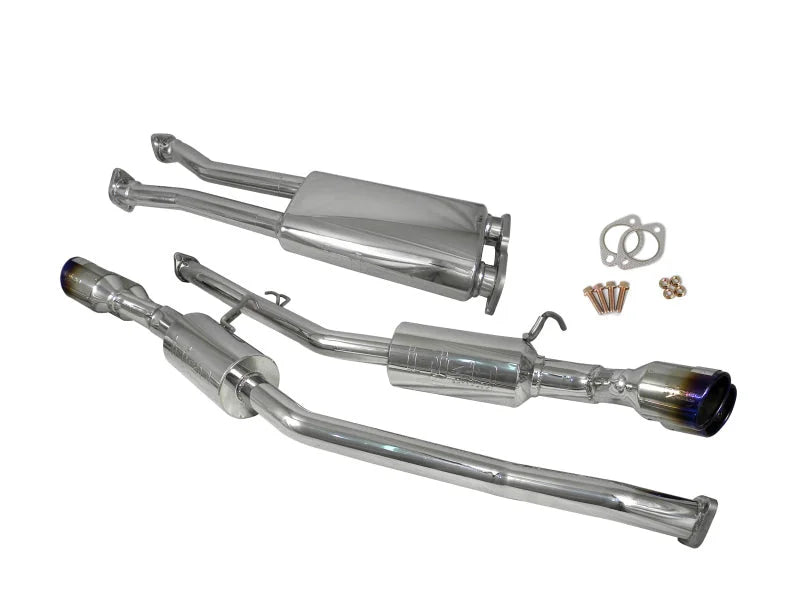Injen 10-15 Hyundai Genesis Coupe 3.8L V6 SS CB Exhaust w/ Quad Titanium Tips - Side View