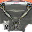 Load image into Gallery viewer, Injen 10-15 Hyundai Genesis Coupe 3.8L V6 SS CB Exhaust w/ Quad Titanium Tips - Detail View