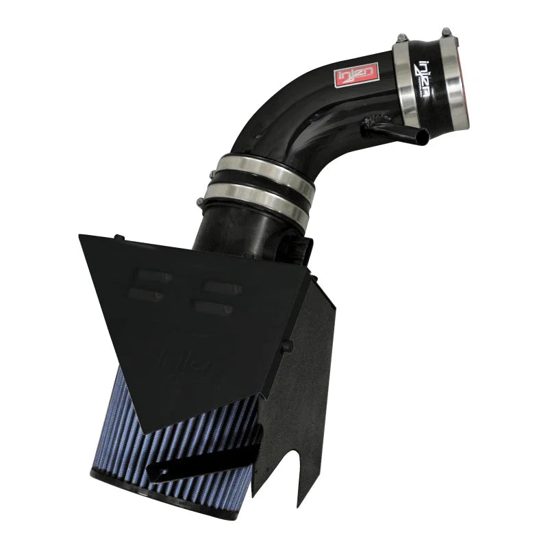 Injen 10 Hyundai Genesis Coupe  V6 Black Short Ram Intake - Side View