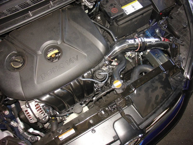 Injen 11-12 Hyundai Elantra 1.8L 4cyl Black Tuned Cold Air Intake w/ MR Tech & Web Nano-Fiber Filter - Additional View 5