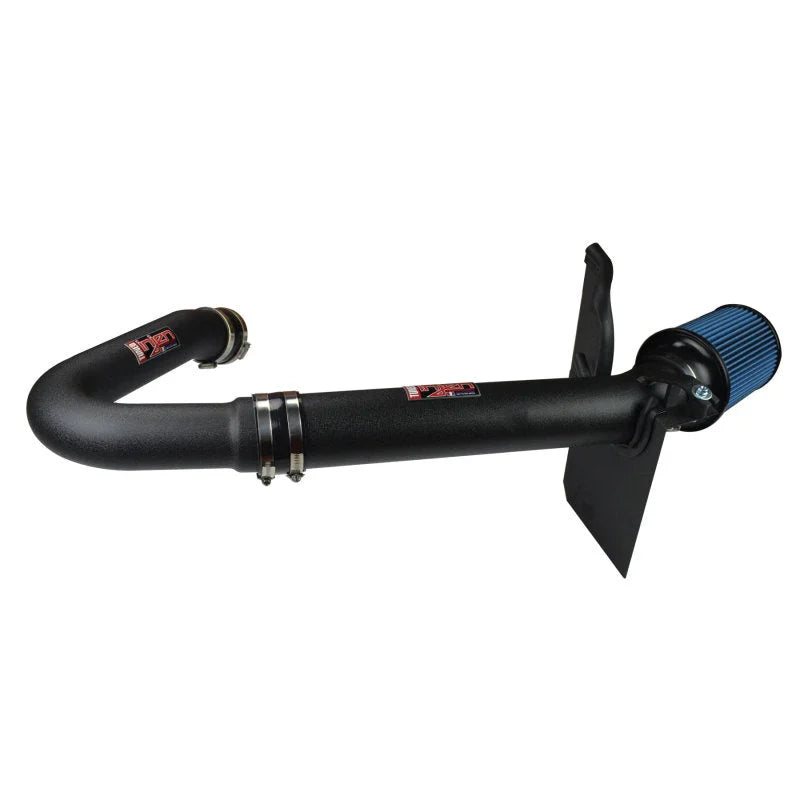 Injen 11-14 Chrysler 300/Dodge Charger/Challenger V6 3.6L Pentastar w/MR Tech&Heat Shield Wrinkle Bl - Side View