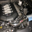 Load image into Gallery viewer, Injen 11 Ford Mustang GT V8 5.0L Power-Flow Wrinkle Blk Short Ram Air Intake w/ MR Tech/Heat Shield - Back View