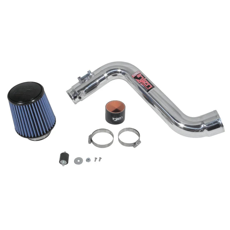 Injen 11 Mazda 2 1.5L 4cyl (manual only) Polished Tuned Air Intake System w/ MR Tech & Air Fusion - Installation View