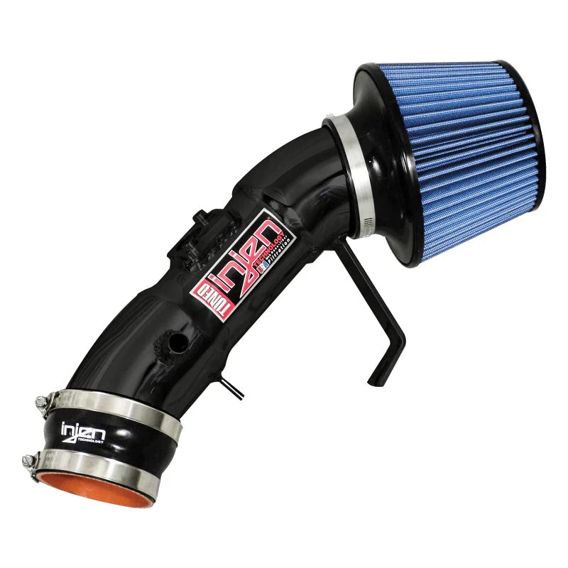 Injen 11 Toyota Camry 3.5L V6 Black Tuned Air Intake w/ Air Fusion/MR Tech/Web Nano Filter - Side View