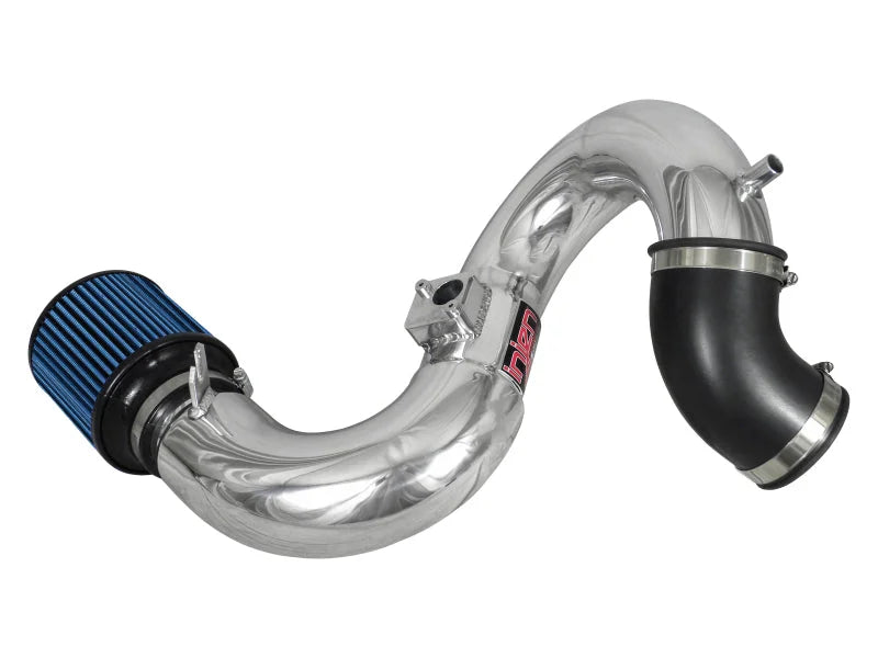 Injen 12-13 Honda Civic Si 2.4L Tuned Short Ram Air Intake Sys w/MR Tech & Web Nano-Fiber - Polished - Side View