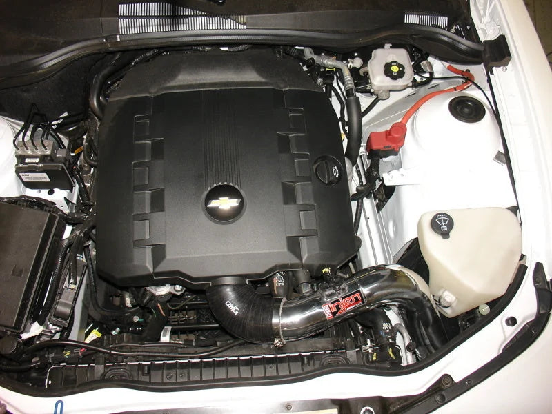 Injen 12-14 Chev Camaro SRI 3.6L V6 Polished Short Ram Power-Flow Intake System w/MR Tech&Air Fusion - Detail View