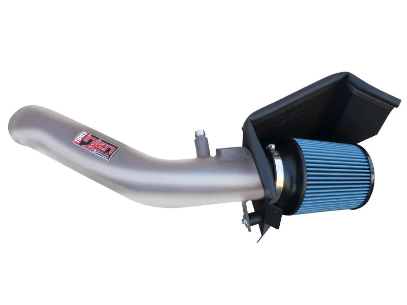 Injen 12-15 BMW 335i (N55) 3.0L L6 (turbo) AUTO TRANS ONLY Polished Short Ram Intake w/ MR Tech - Side View