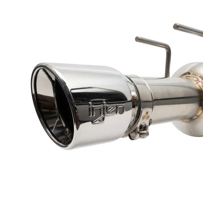 Injen 12-15 Honda Civic Si 2.4L 4cyl SS  Axle-back Exhaust - Back View